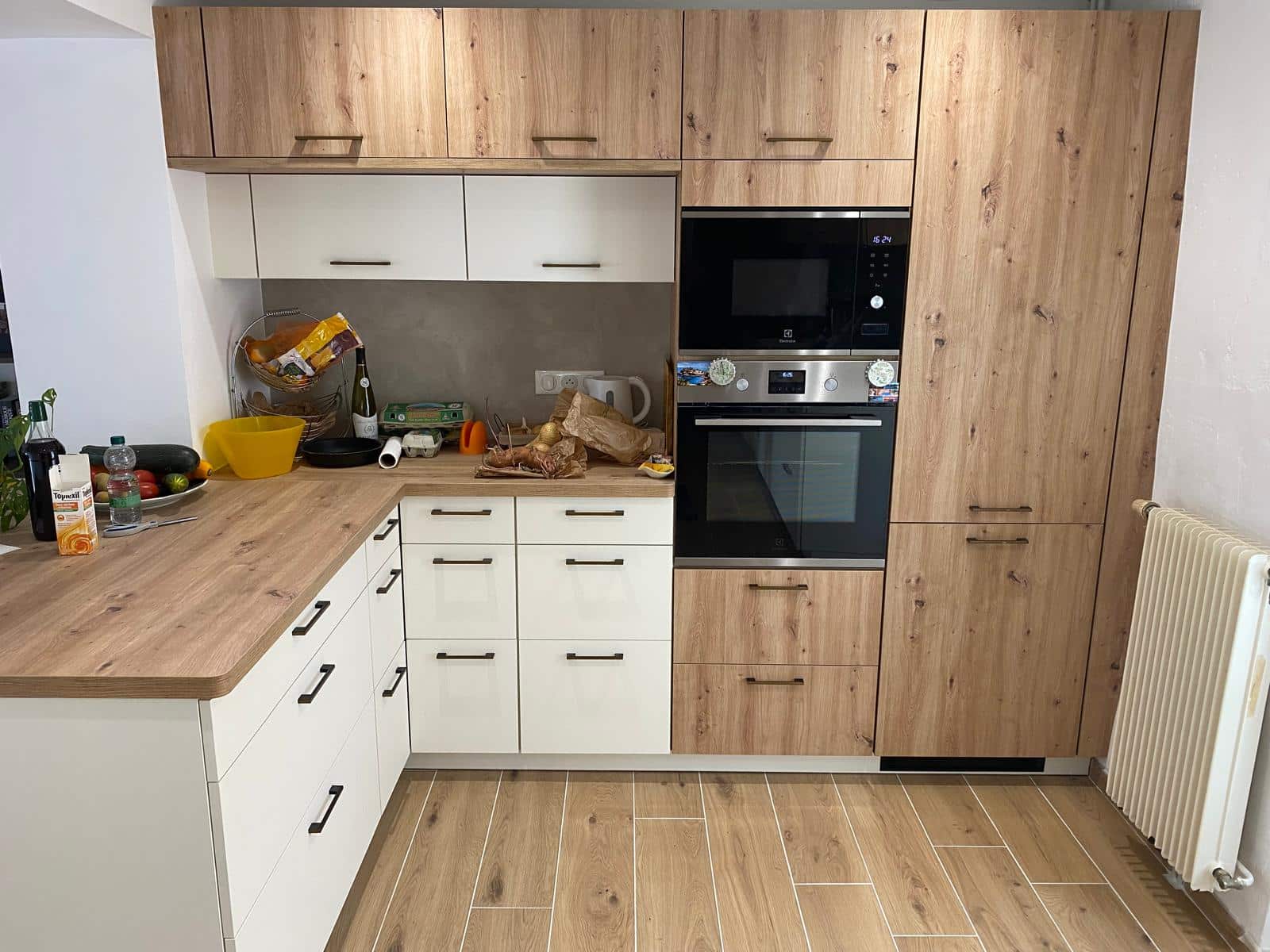 Plan de travail et rangements cuisine Burger Ayherre